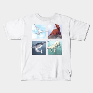 Origami Arctic Kids T-Shirt